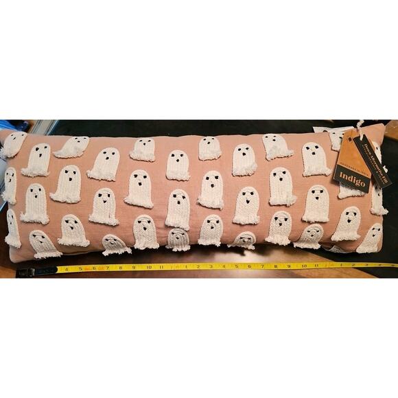 Lumbar Ghost Pillow Down Alternative Feel Hypoallergenic And Vegan By Indigo - Picture 1 of 6